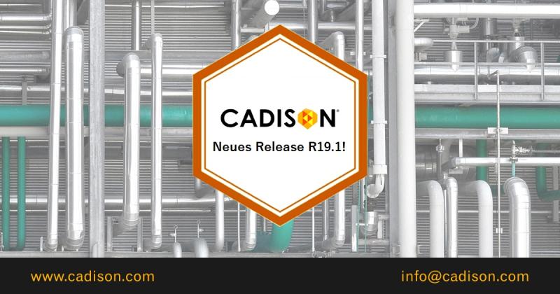 Neues Release R19.1 der Engineering Software CADISON