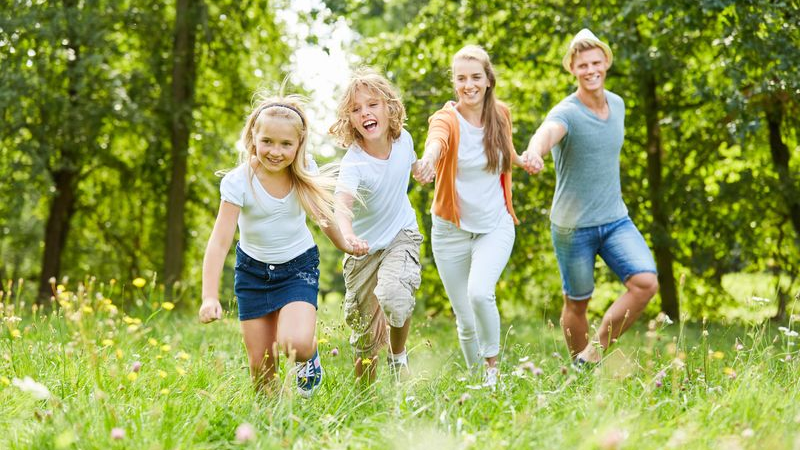 Mit der ganzen Familie körperlich aktiv werden!