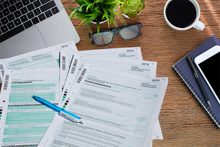 Geänderte Steuerformulare für 2019