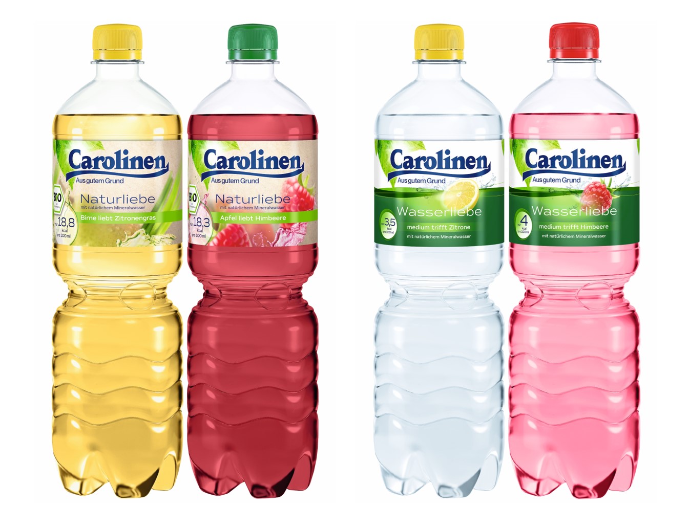 Carolinen: Mit vier erfrischenden Neuprodukten in die heißen Monate