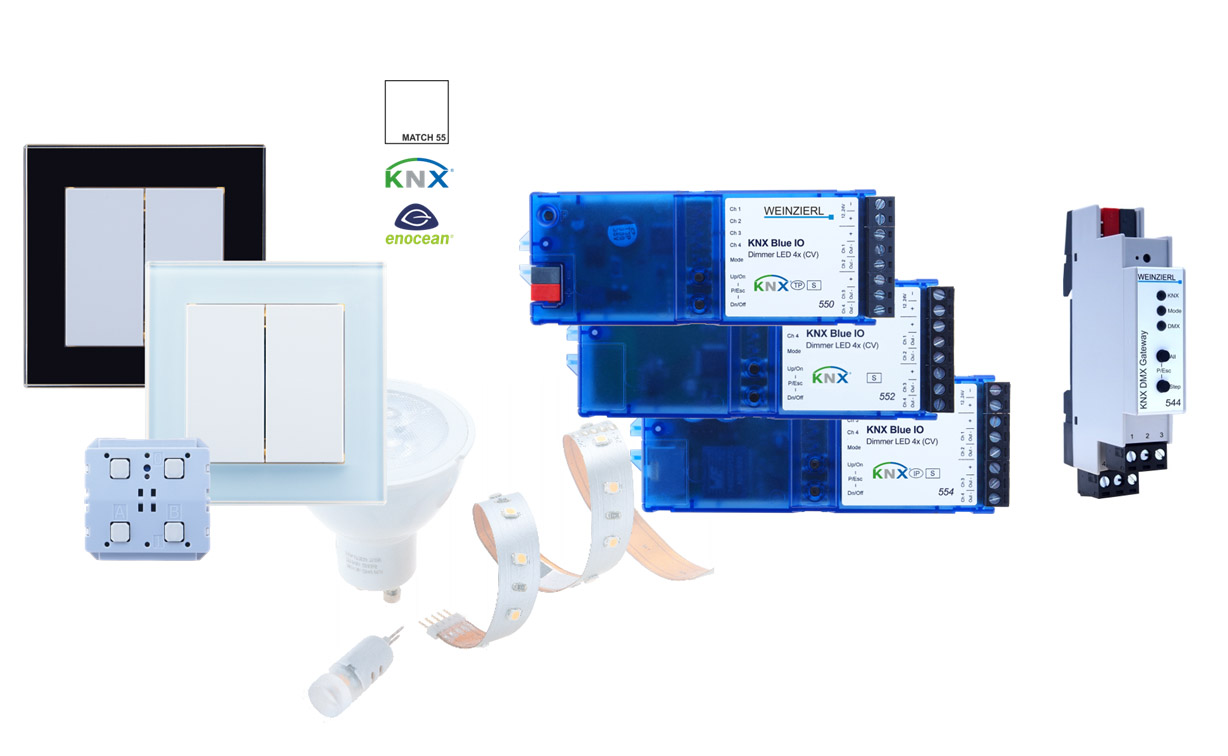 Es werde smartes Licht: Weinzierl stellt neue Lösungen für Dimmen und Beleuchtung vor