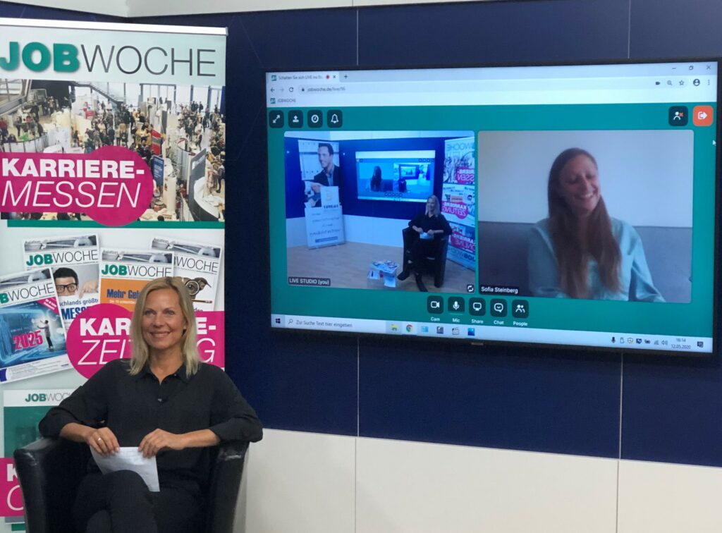 Trotz Coronakrise Chance auf dem Arbeitsmarkt durch virtuelle Messestände