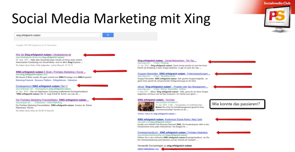 Vertrauenswürdige Plattform Xing im geschäftlichen Bereich: digitale Visitenkarte mit Nabenhauer Consulting