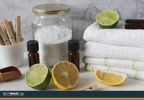 3 effektive DIY-Badreiniger