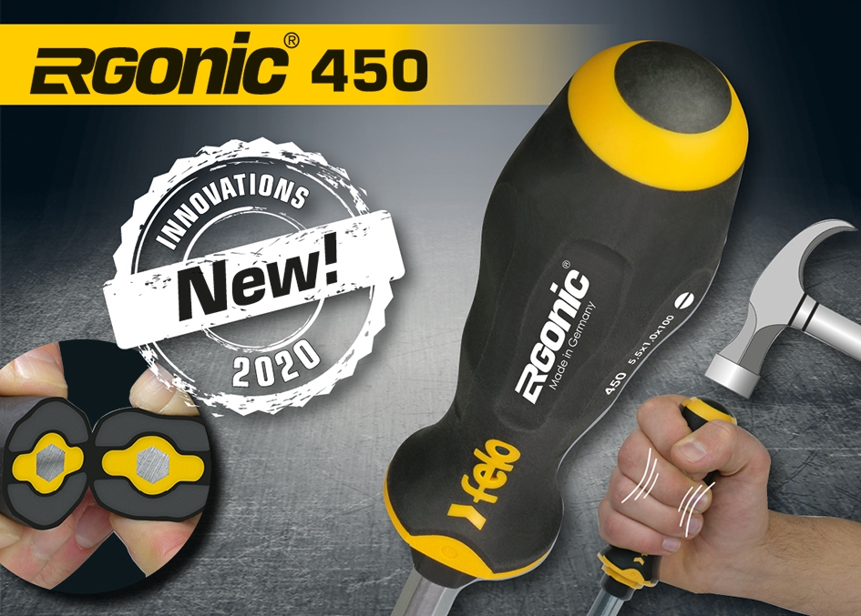 Produktinnovation Schlagkappen-Schraubendreher Serie 450…