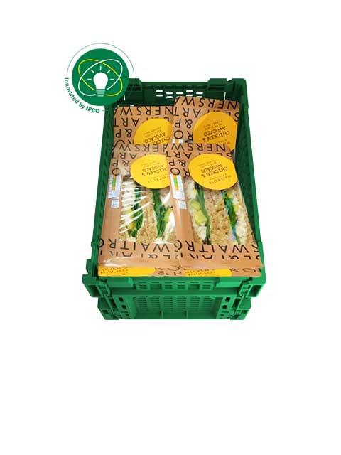 IFCO stellt neue RPC Mini Series für effizienten Transport von Convenience Food und frischen Snacks vor