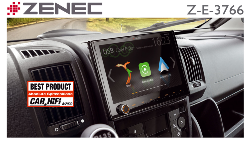 Best Product – ZENEC Z-E3766 Sat Nav for Fiat Ducato