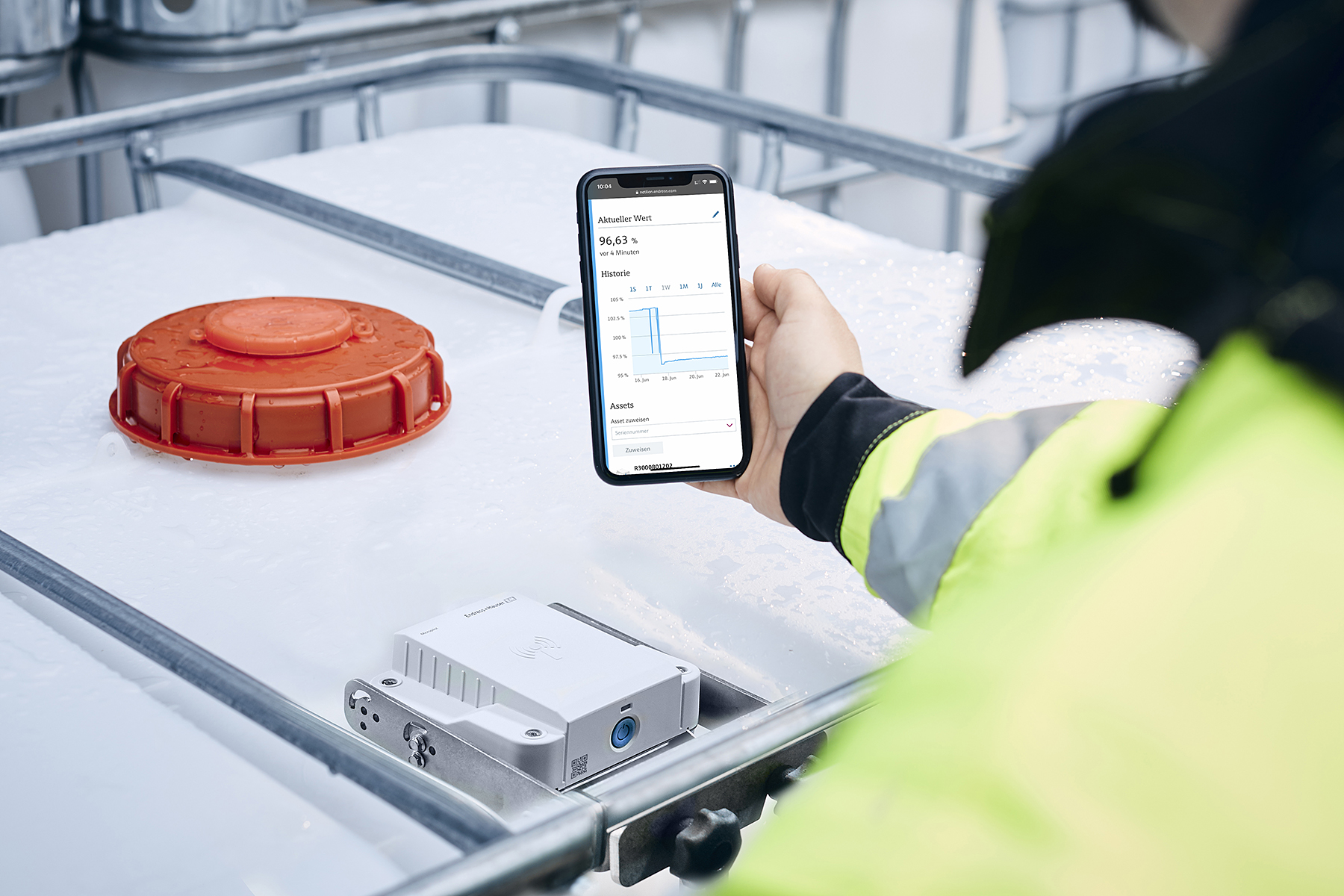 Digitalisierung: Neuer IIoT-Sensor Micropilot FWR30 schickt Füllstände in die Cloud