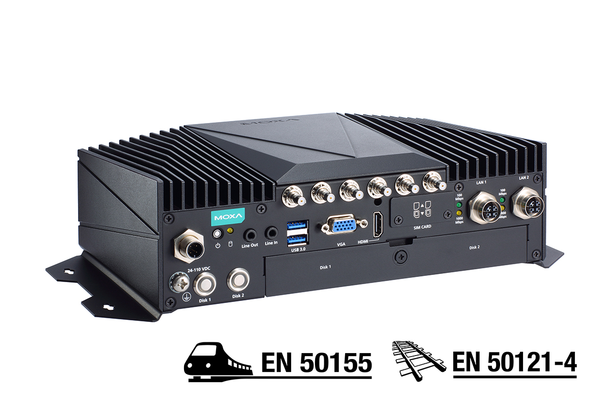 Hochleistungs-Bahncomputer mit Multi-WWAN-Konnektivität