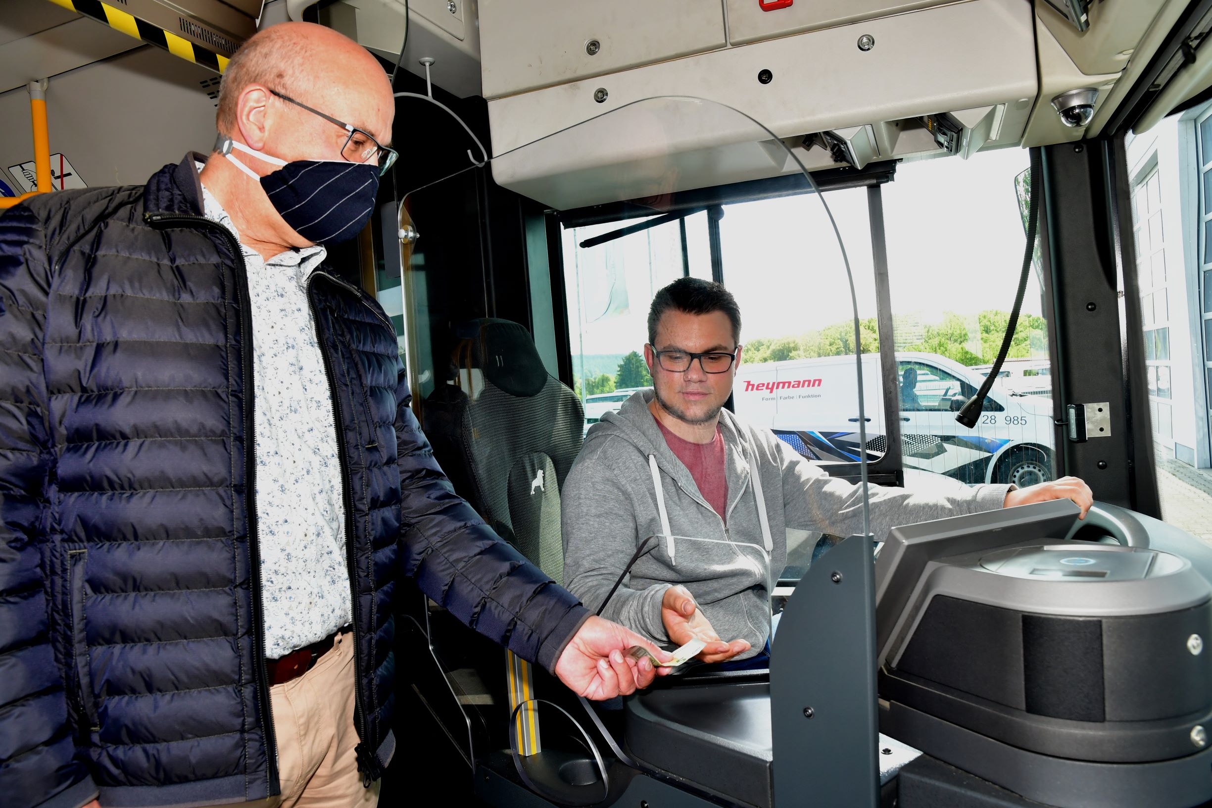 Virenschutz im Linienbus