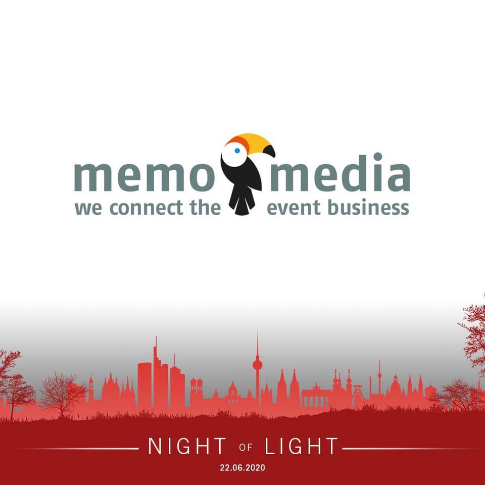 memo-media unterstützt Aktion „Night of Light“