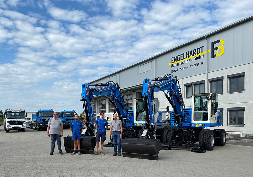 Yanmar Mobile Excavator convinces Civil Engineering Specialists