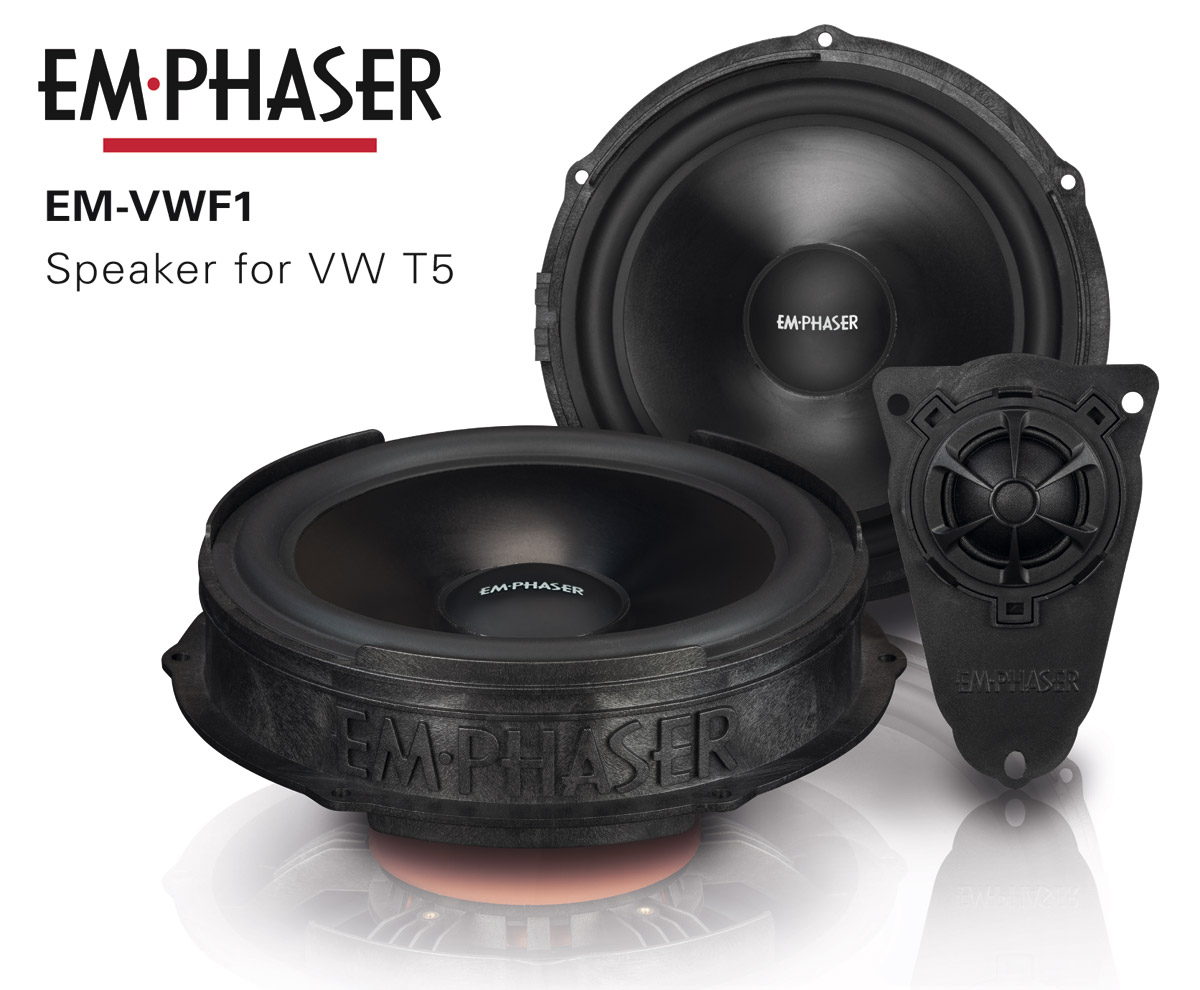 Sound Upgrade in VW T5 – EMPHASER’s Speaker EM-VWF1