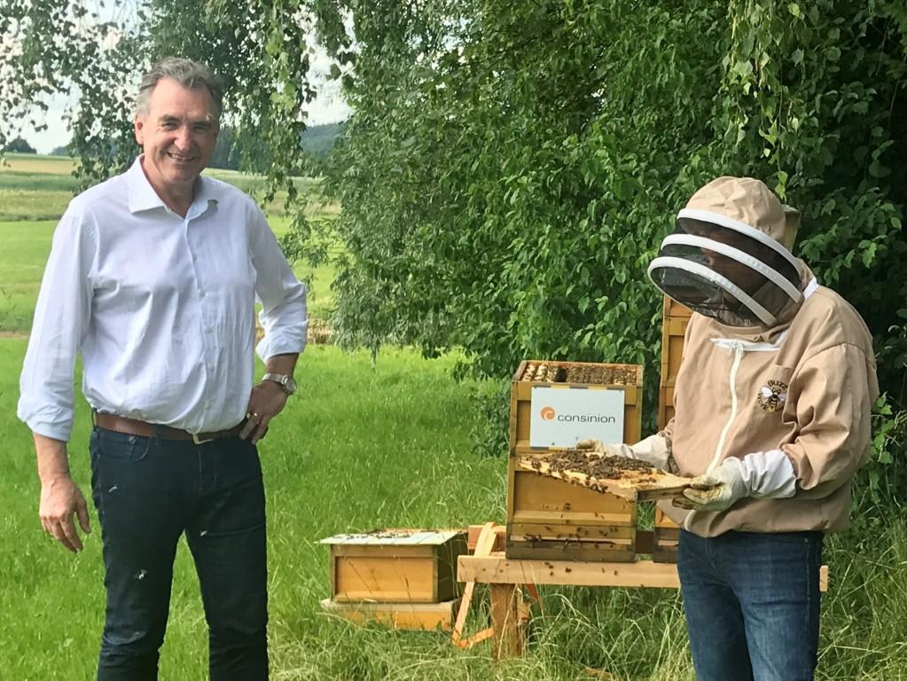 Ingenieur-Unternehmen consinion unterstützt 100.000 Bienen