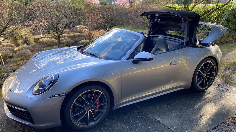 SmartTOP additional convertible top control for Porsche Carrera Cabriolet now available