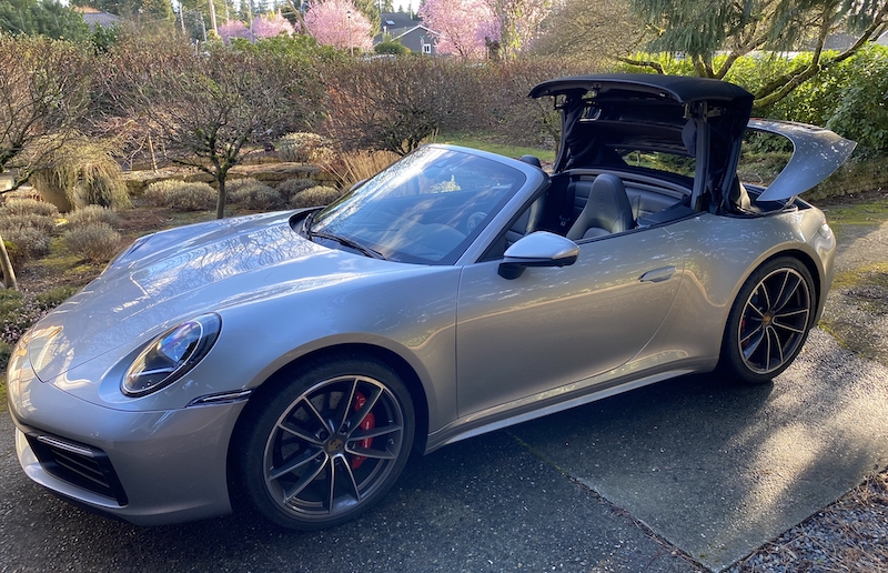 SmartTOP additional convertible top control for Porsche Carrera Cabriolet now available
