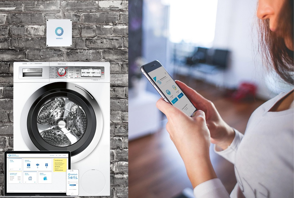 Neue App bringt mehr Komfort und optimiertes Nutzererlebnis im Gemeinschaftswaschraum
