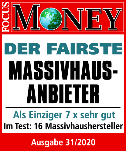 Viebrockhaus auch 2020 „Der Fairste Massivhausanbieter“