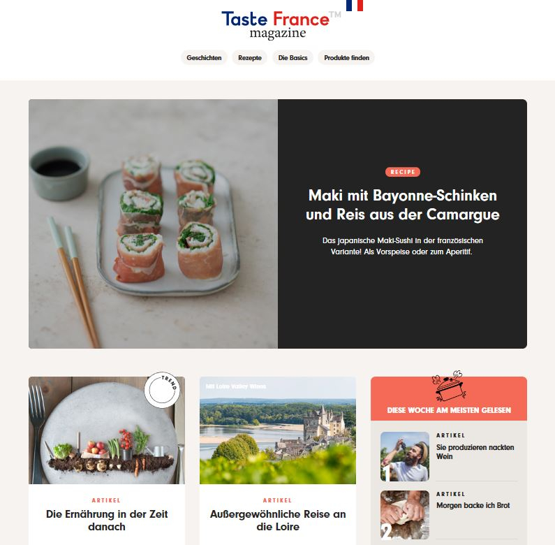 TasteFrance.com geht an den Start