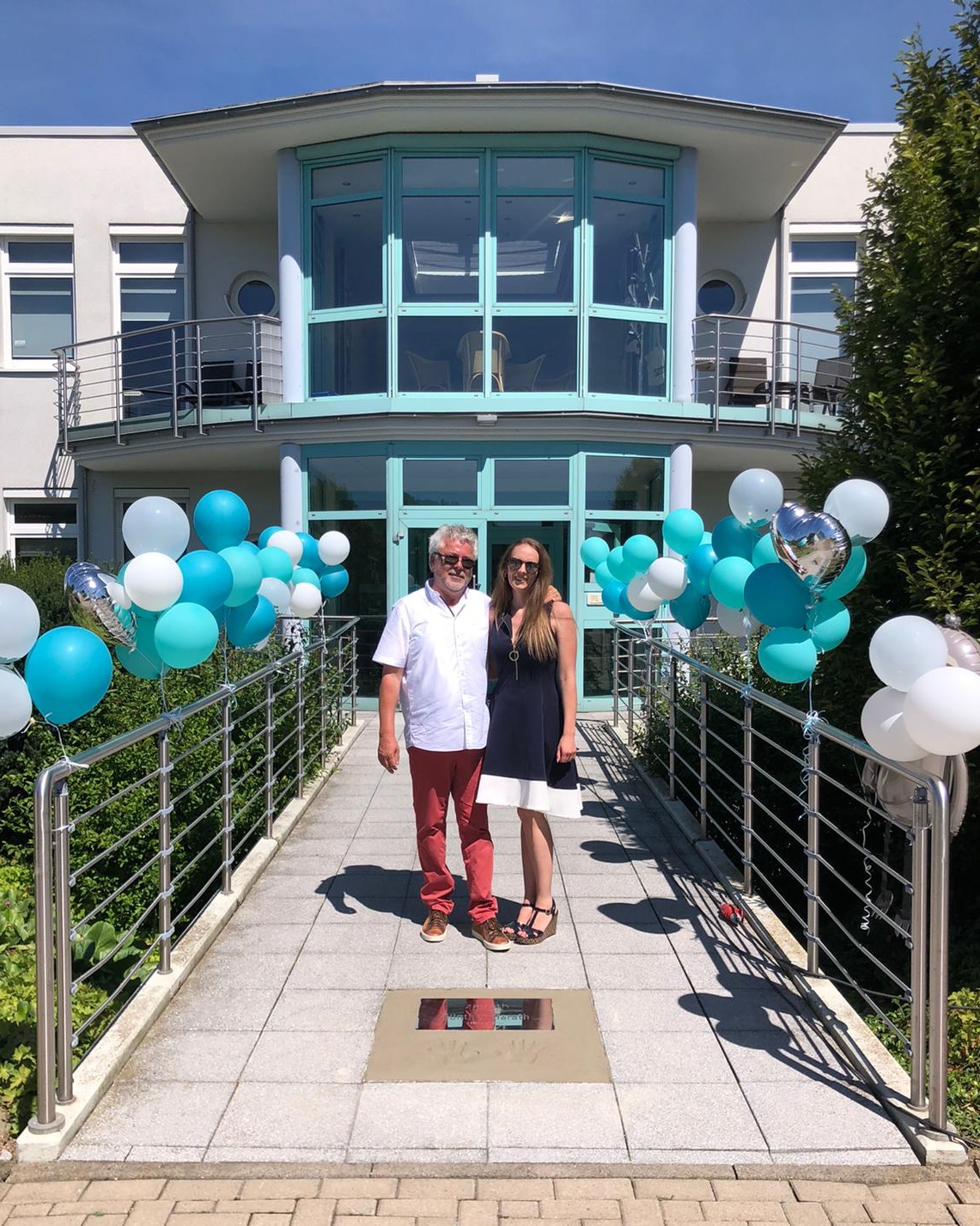 Günther Zierath hinterlässt bleibenden Handabdruck