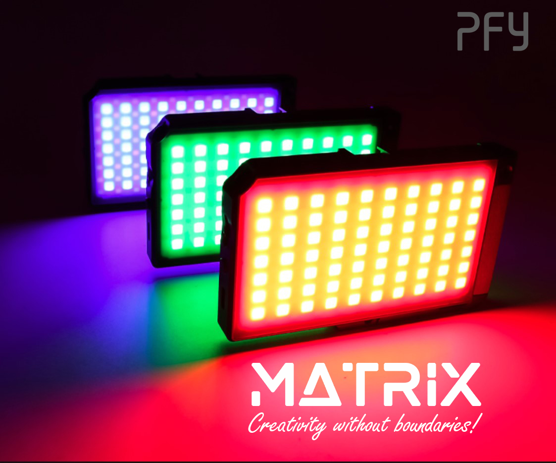 PFY Matrix – Portables Video RGB Licht