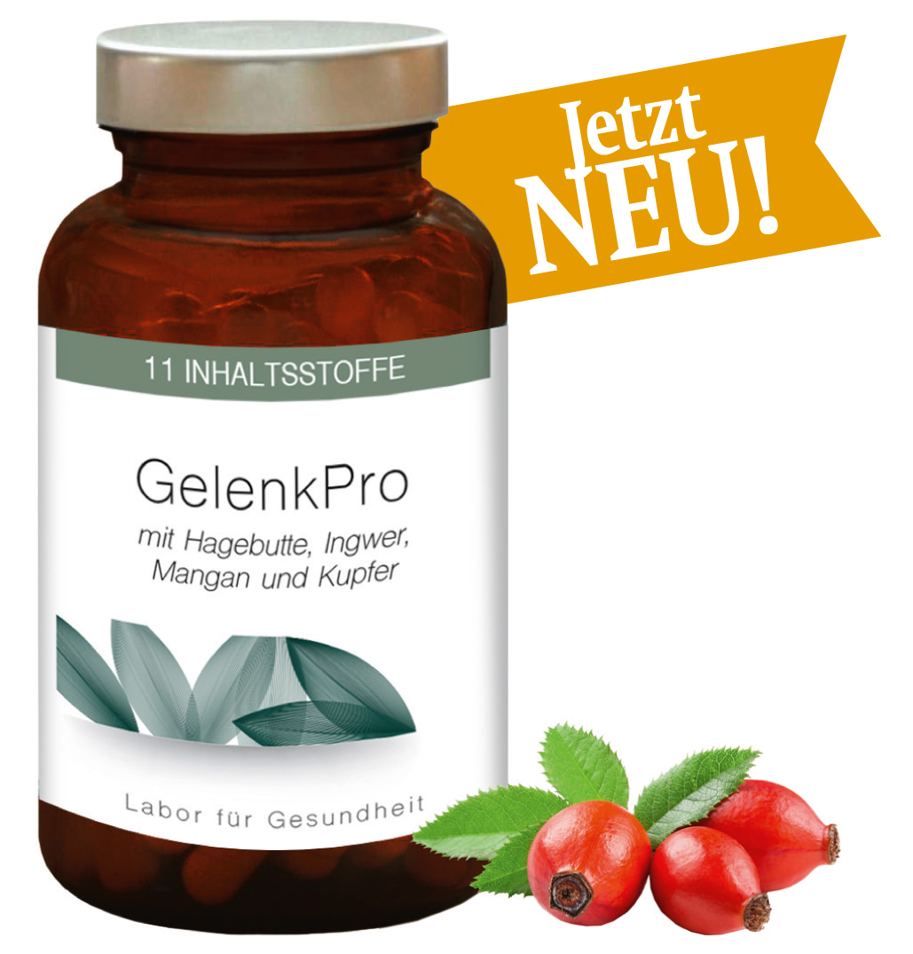 JETZT GANZ NEU: GelenkPro aus dem Labor für Gesundheit.