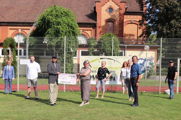 Aktive Spende Euro 5000 zum Wohle aller in der Region