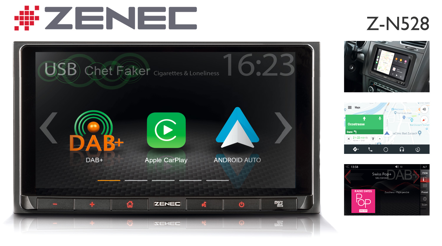 Mobile Lifestyle for the Car: The ZENEC Infotainer Z-N528