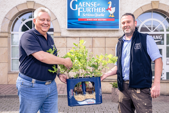 Gaensefurther Schlossbrunnen unterstützt Aufforstung in Sachsen-Anhalt