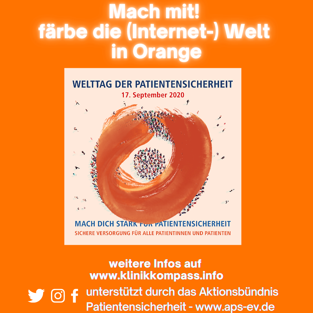#patientsafety – Die (Internet-)Welt in Orange