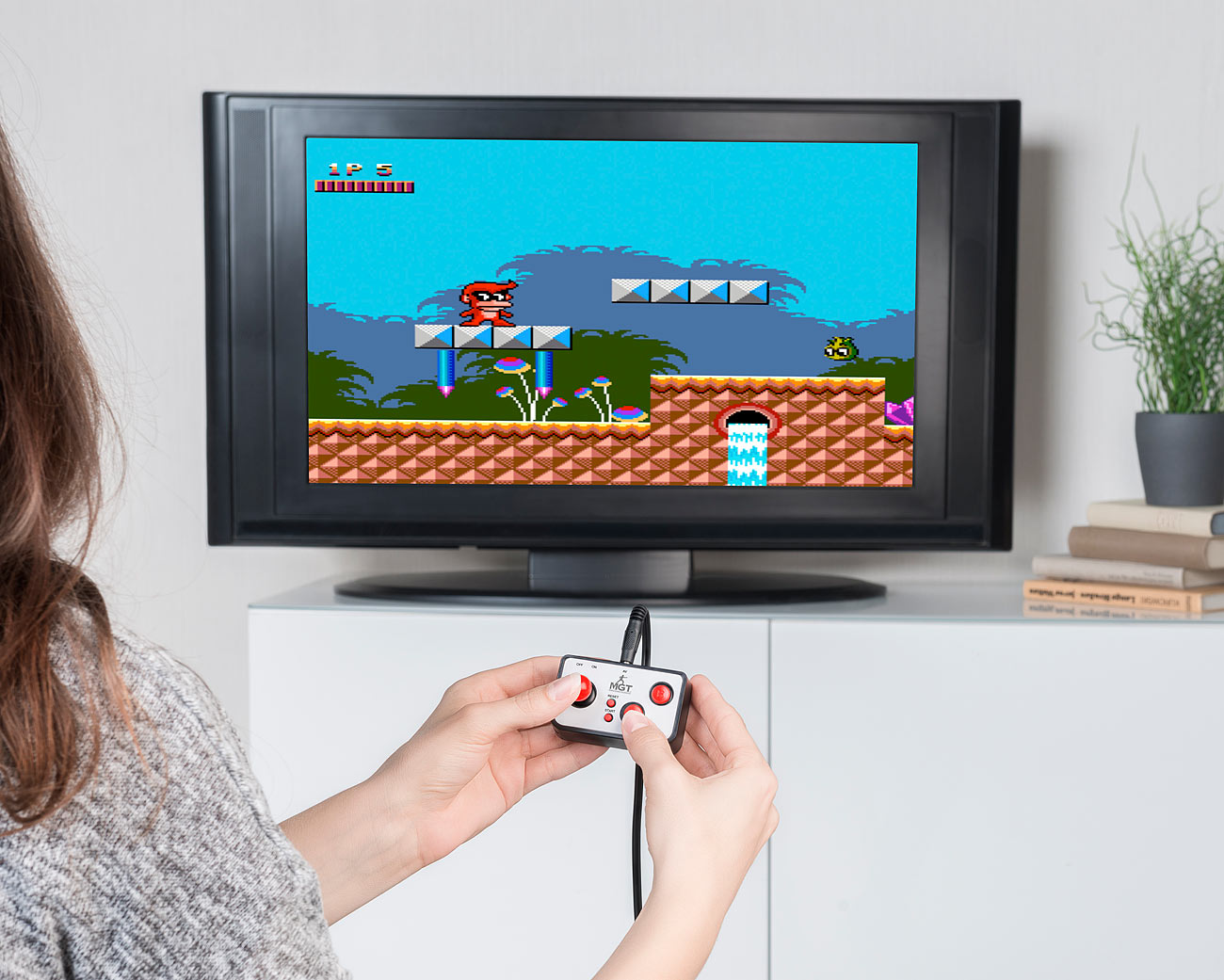 MGT Mobile Games Technology  Retro-Videospiel-Controller