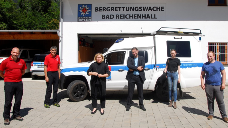 Intensive Einblicke in die Arbeit der Bergretter