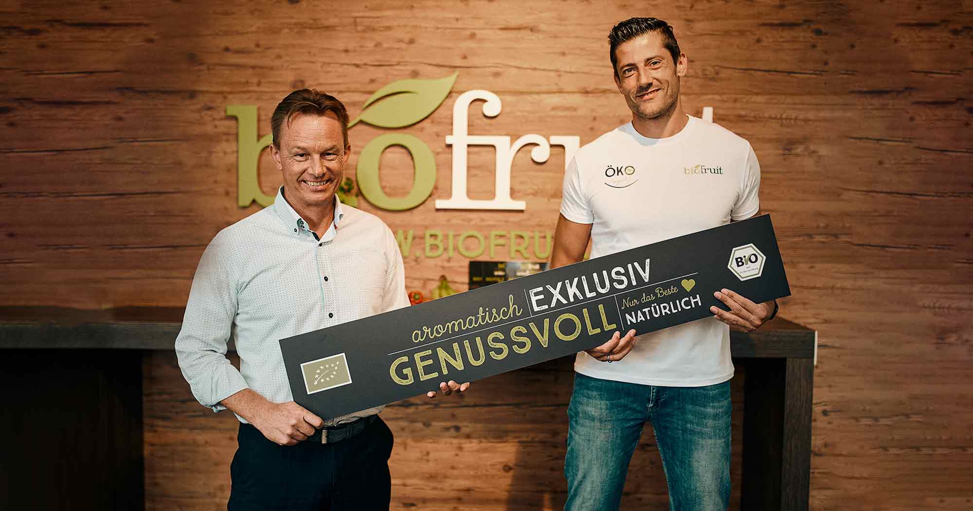 Michael Andrei wird Biofruit-Markenbotschafter