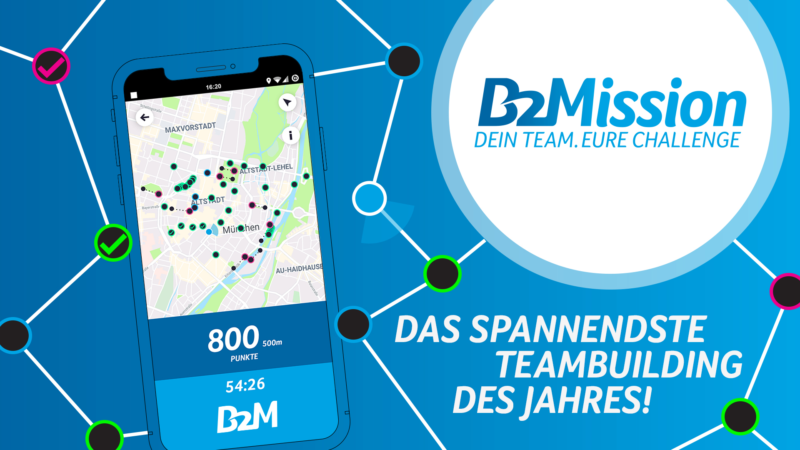 B2Mission – Teambuilding trifft auf sportliche Herausforderung