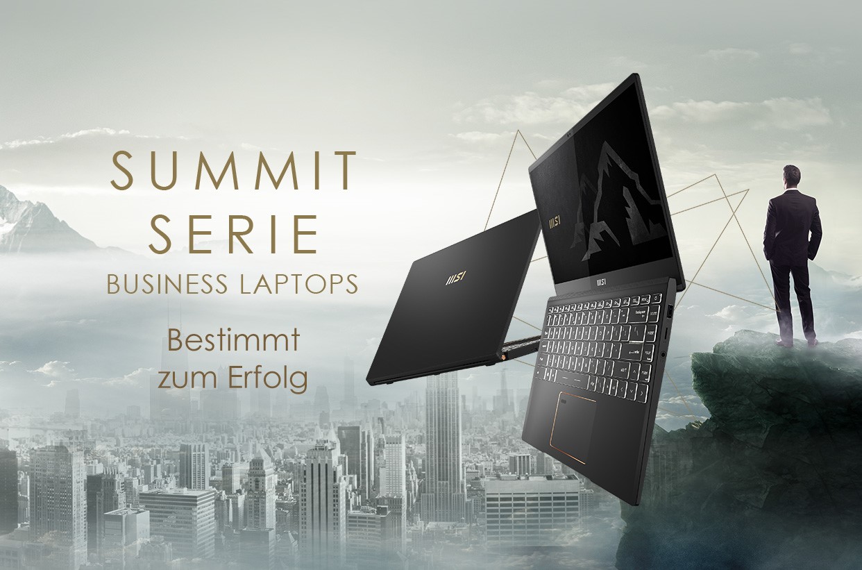 MSI präsentiert Laptop-Reihe für den Business-Bereich