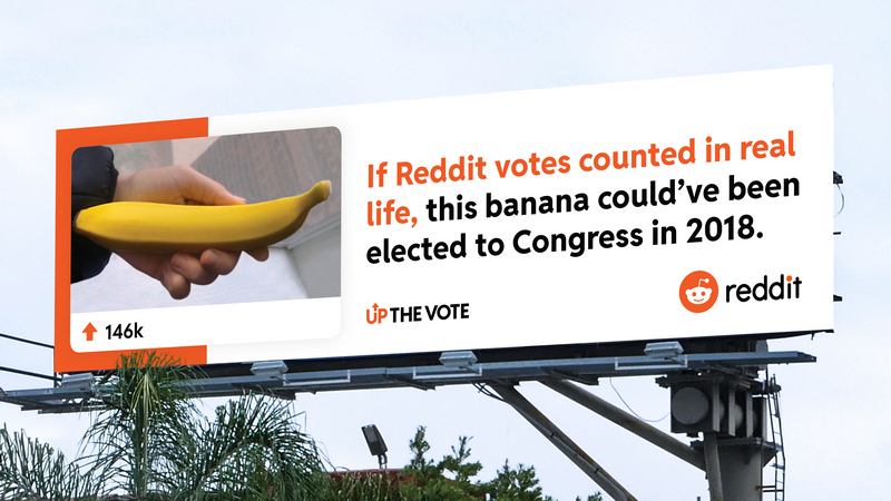 “Up The vote”: R/GA und Reddit rufen zur Beteiligung an US-Wahl auf