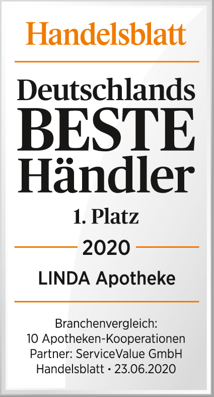 Deutschlands Beste Händler: LINDA Apotheken gehören dazu