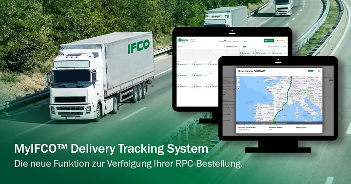 IFCO stellt neues MyIFCO Delivery Tracking System zur Echtzeit-Lieferverfolgung sowie überarbeitetes Design von MyIFCO order vor