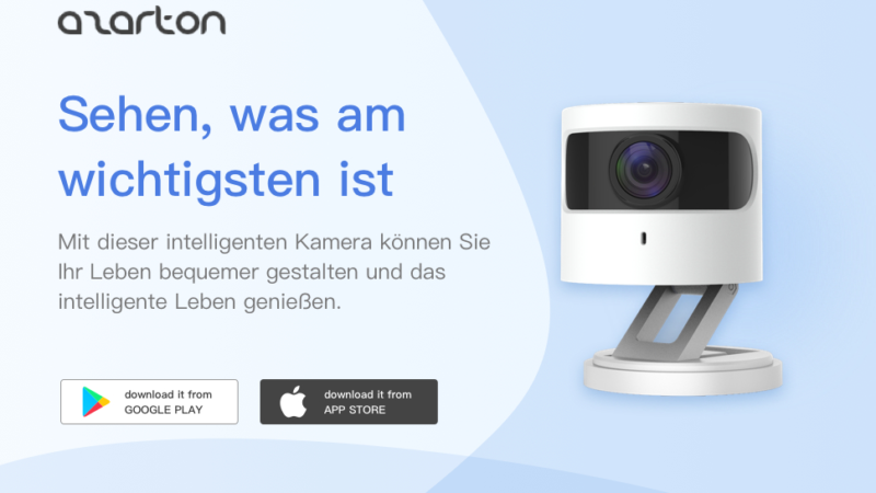 Shenzhen Yuanmusen Technology Co., Ltd. stellt die neue Azarton Cam vor