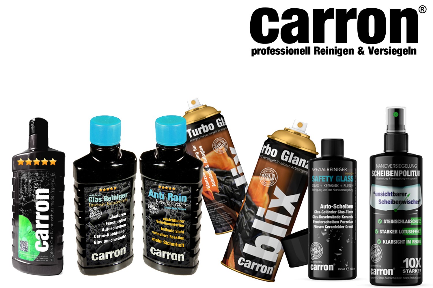 carron® Autopflege mit Autopflegemitteln made in germany