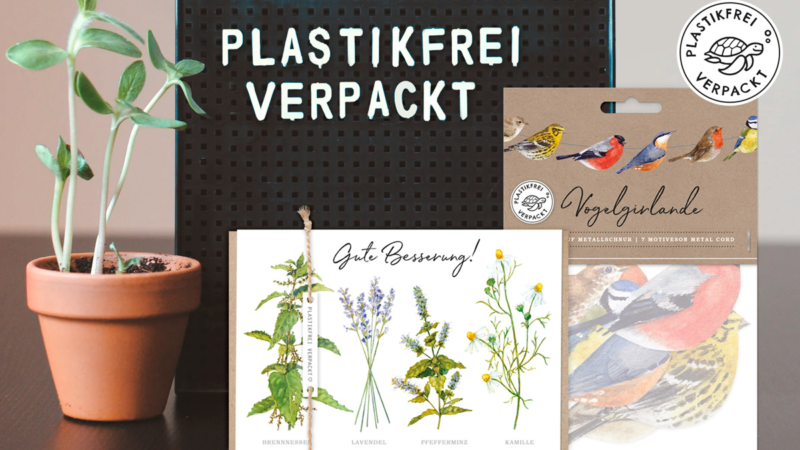 Grätz Verlag entwickelt Naturliebe Karten und Produkte von Daniela Drescher ohne Plastikverpackungen