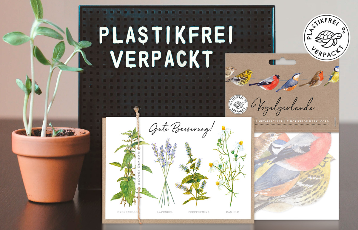 Grätz Verlag entwickelt Naturliebe Karten und Produkte von Daniela Drescher ohne Plastikverpackungen