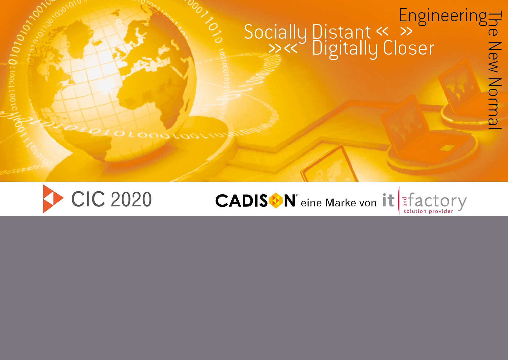 CADISON International Conference – Engineering the New Normal