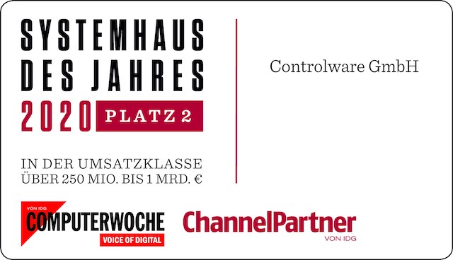 Controlware ist eines der Top-Systemhäuser in Deutschland