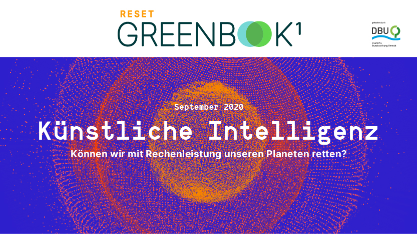 Neue RESET-Publikation: Künstliche Intelligenz im Umwelt- und Klimaschutz