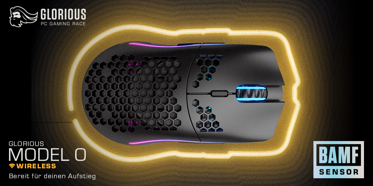 Glorious PC Gaming Race Model O Wireless vorbestellbar!