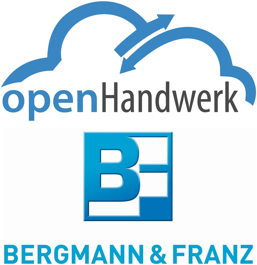 Der SHK-Großhandel Bergmann & Franz arbeitet mit der Handwerkersoftware/ Bausoftware openHandwerk zusammen