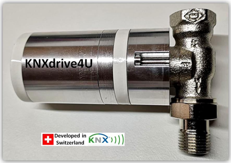 KNXdrive4u – Der erste KNX RF S Ventilantrieb