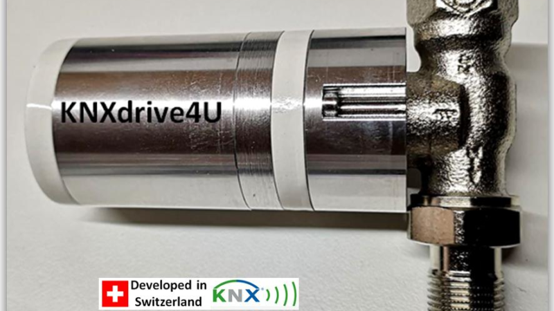 KNXdrive4u – The first KNX RF S Valve Drive