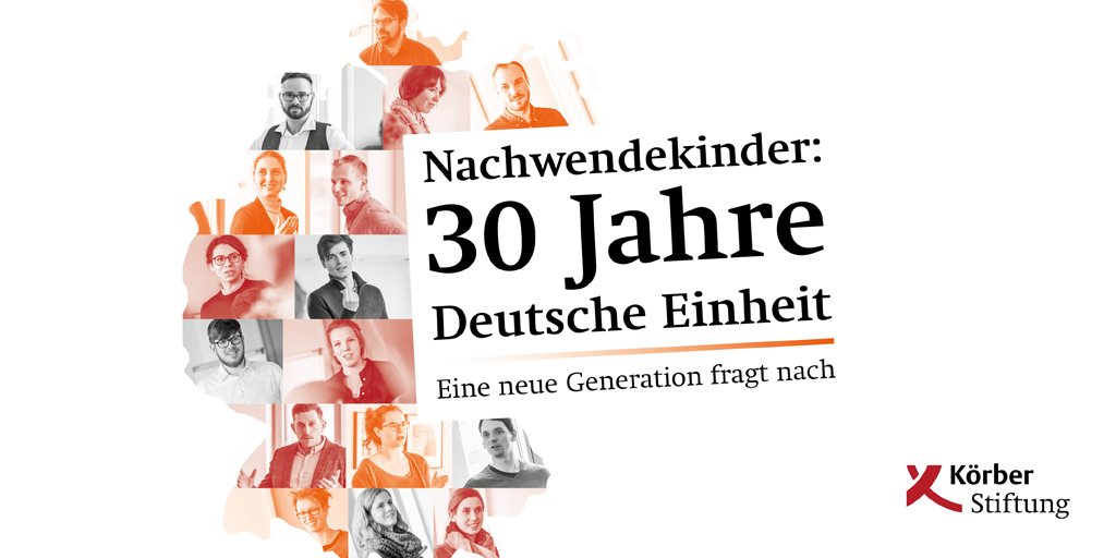 Körber-Stiftung: Projekt zu 30 Jahren Deutsche Einheit